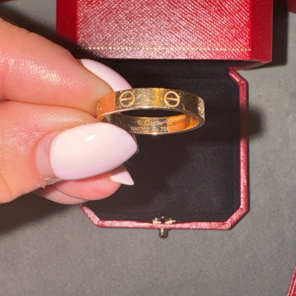 Cartier 18k gold love wedding band - Picture 3 of 5